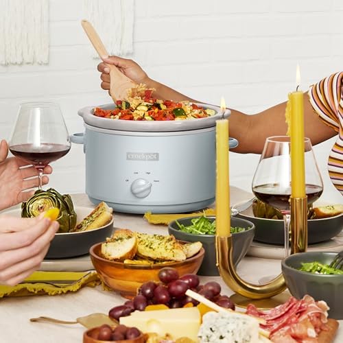 Crock-Pot 4.5 Quart Manual Slow Cooker – Macaroon Blue (S27XS)