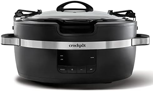 Crock-Pot Thermoshield 6 Quart Slow Cooker with Carry Handles (S295P)