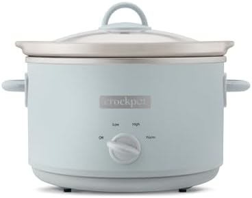 Crock-Pot 4.5 Quart Manual Slow Cooker – Macaroon Blue (S27XS)