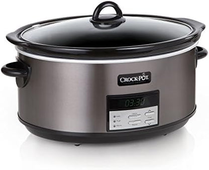 Crock-Pot 8 Quart Programmable Slow Cooker with Auto Warm (S2UBP)