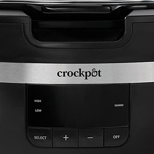Crock-Pot Thermoshield 6 Quart Slow Cooker with Carry Handles (S295P)