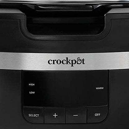 Crock-Pot Thermoshield 6 Quart Slow Cooker with Carry Handles (S295P)