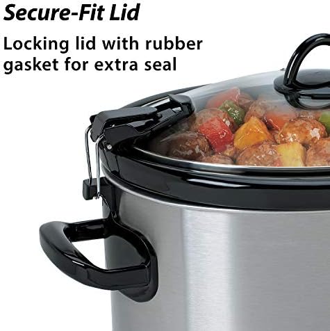 Crock-Pot Cook & Carry 6 Quart Portable Slow Cooker (S2NDP)