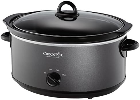 Crock-Pot 7 Quart Slow Cooker – Charcoal (S2LDM)
