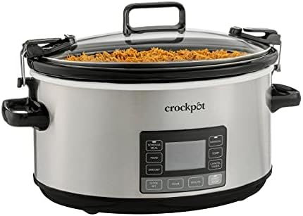 Crock-Pot 7 Quart Portable Programmable Slow Cooker with Timer (S2325)