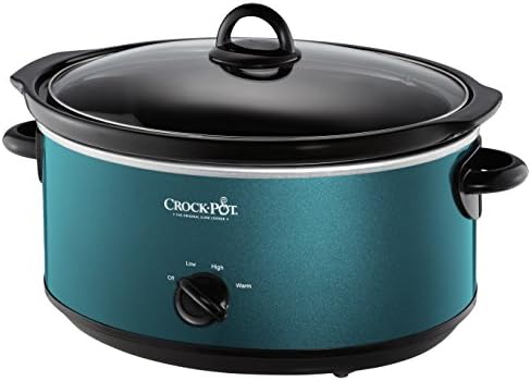 Crock-Pot 7 Quart Manual Slow Cooker – Turquoise (S2QVL)