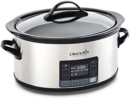 Crock-Pot MyTime 6 Quart Programmable Slow Cooker (S2LA7)