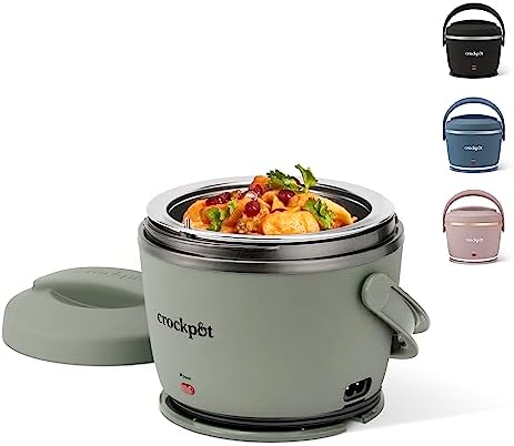Crock-Pot Portable Electric Lunch Box Food Warmer – Green (S2B3B)