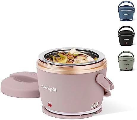 Crock-Pot Electric Lunch Box Food Warmer 20oz – Blush Pink (S25MP)