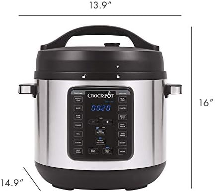 Crock-Pot 8 Quart Express Crock Multi-Use Pressure Cooker (S2C2U)
