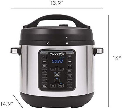 Crock-Pot 8 Quart Express Crock Multi-Use Pressure Cooker (S2C2U)