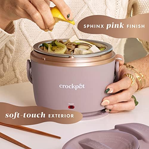 Crock-Pot Electric Lunch Box Food Warmer 20oz – Blush Pink (S25MP)
