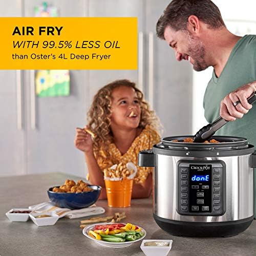 Crock-Pot Express Crisp 8 Quart 10-in-1 Pressure Cooker (S2TG6)