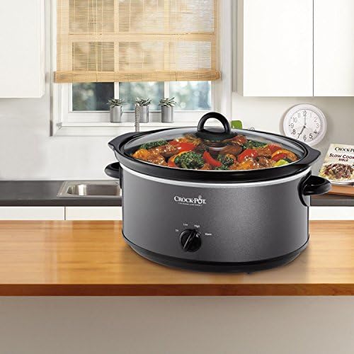 Crock-Pot 7 Quart Slow Cooker – Charcoal (S2LDM)