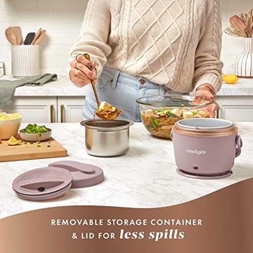 Crock-Pot Electric Lunch Box Food Warmer 20oz – Blush Pink (S25MP)
