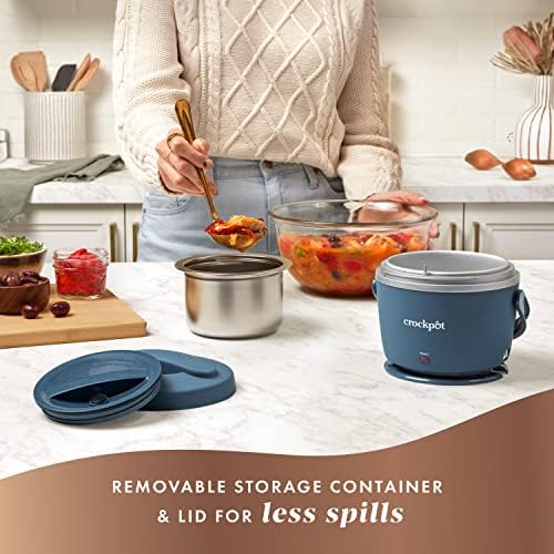Crock-Pot Electric Lunch Box Food Warmer 20oz – Faded Blue (S2GFE)