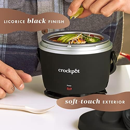 Crock-Pot Electric Lunch Box Food Warmer 20oz – Black (S2KZH)