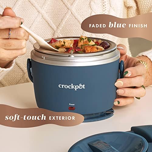 Crock-Pot Electric Lunch Box Food Warmer 20oz – Faded Blue (S2GFE)