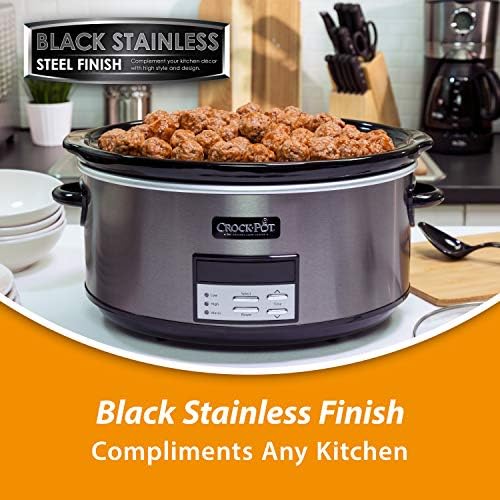 Crock-Pot 8 Quart Programmable Slow Cooker with Auto Warm (S2UBP)