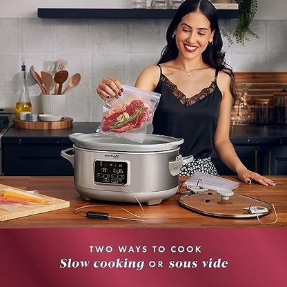 Crock-Pot 7 Quart Programmable Cook & Carry Slow Cooker (S2JJ3)