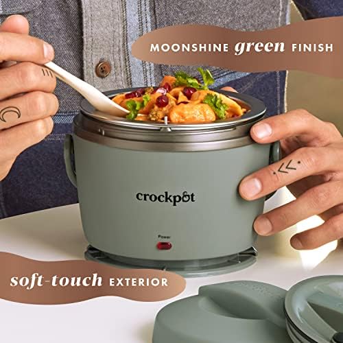 Crock-Pot Portable Electric Lunch Box Food Warmer – Green (S2B3B)