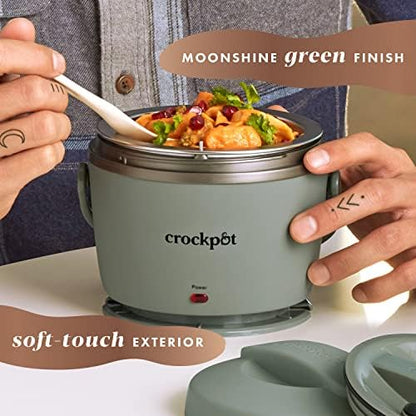 Crock-Pot Portable Electric Lunch Box Food Warmer – Green (S2B3B)