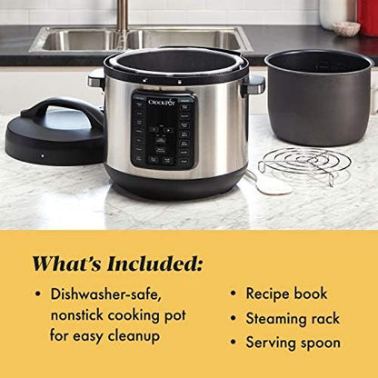 Crock-Pot 8 Quart Express Crock Multi-Use Pressure Cooker (S2C2U)