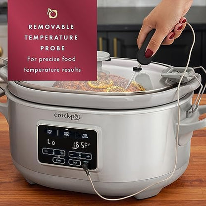 Crock-Pot 7 Quart Programmable Cook & Carry Slow Cooker (S2RA5)