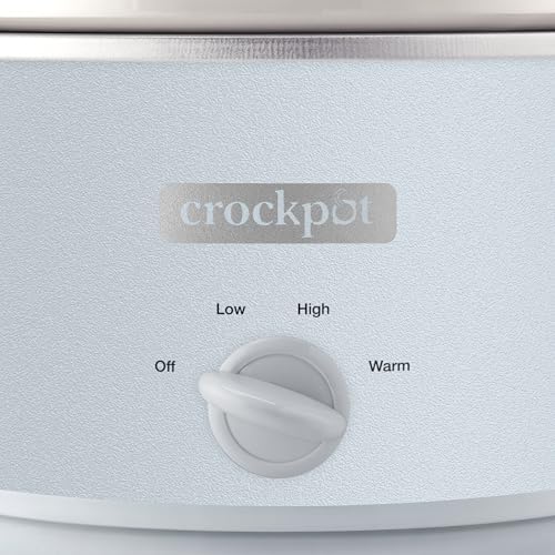 Crock-Pot 4.5 Quart Manual Slow Cooker – Macaroon Blue (S27XS)