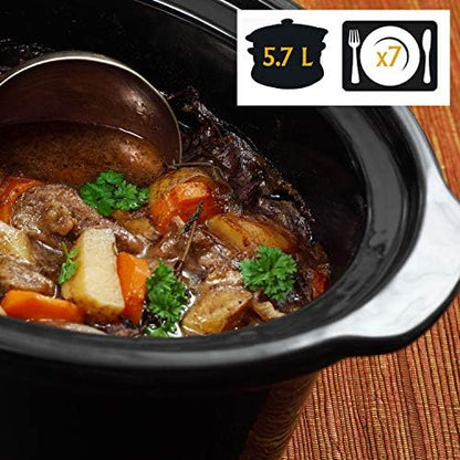 Crock-Pot Cook & Carry 6 Quart Portable Slow Cooker (S2NDP)