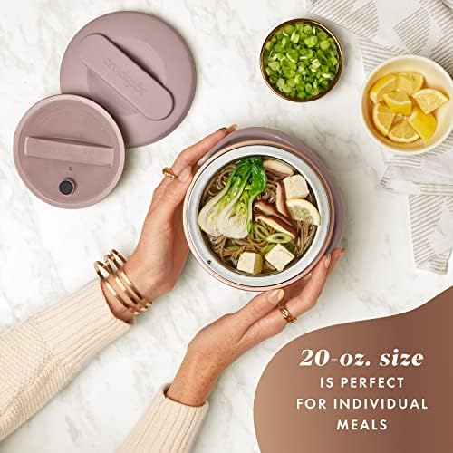 Crock-Pot Electric Lunch Box Food Warmer 20oz – Blush Pink (S25MP)