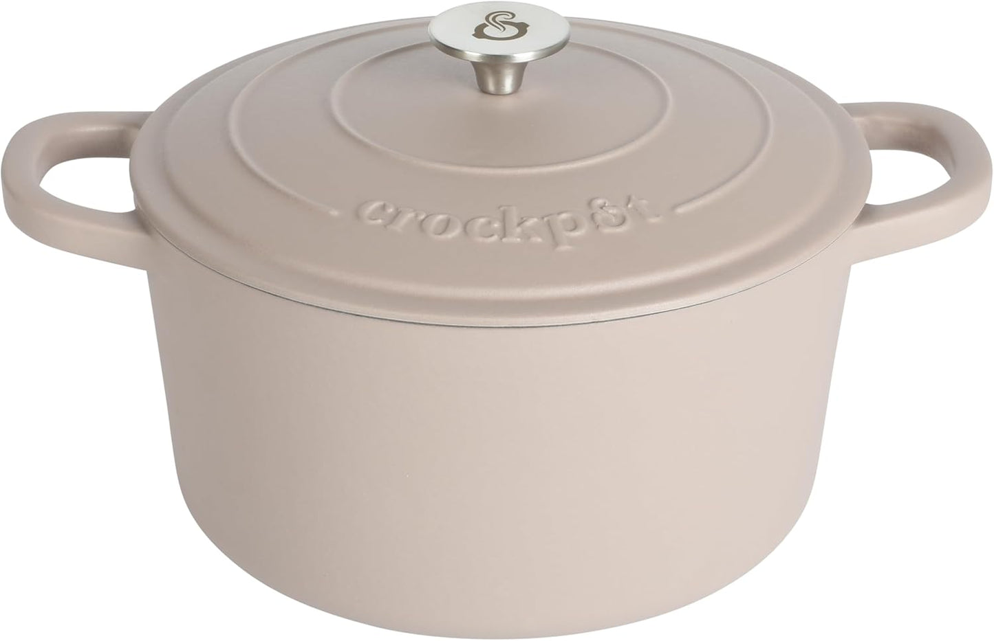 Crock-Pot 3 Quart Enameled Cast Iron Dutch Oven – Aqua (S282V)