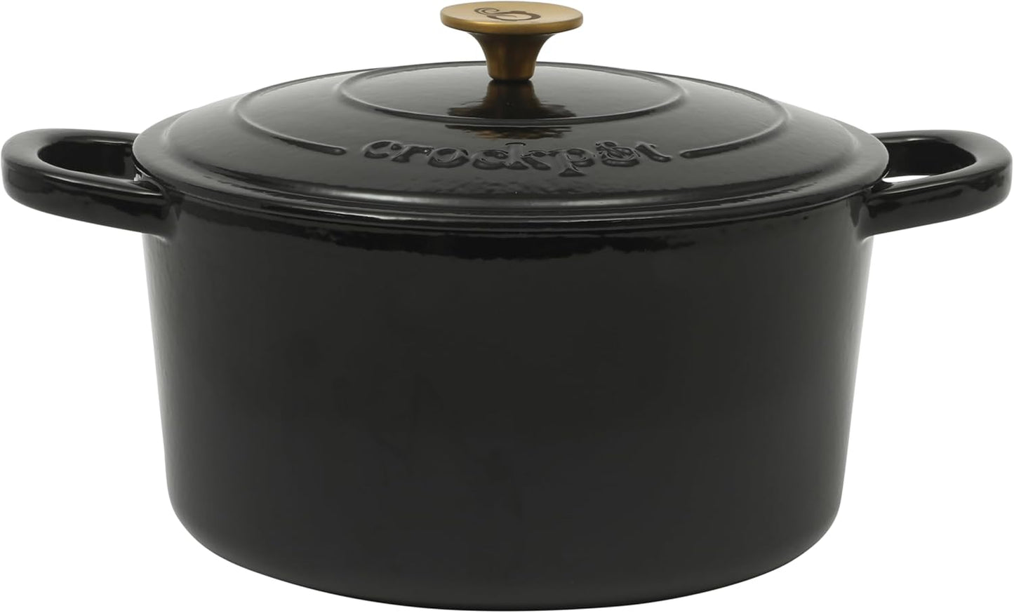 Crock-Pot 3 Quart Enameled Cast Iron Dutch Oven – Aqua (S282V)