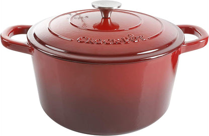 Crock-Pot 3 Quart Enameled Cast Iron Dutch Oven – Aqua (S282V)