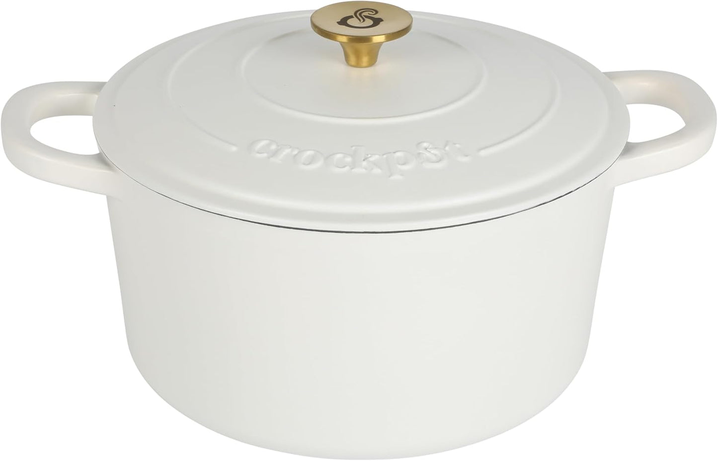 Crock-Pot 3 Quart Enameled Cast Iron Dutch Oven – Aqua (S282V)