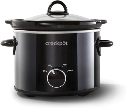 Crock-Pot 2 Quart Mini Slow Cooker – Classic Compact Cooker (S2BQU)