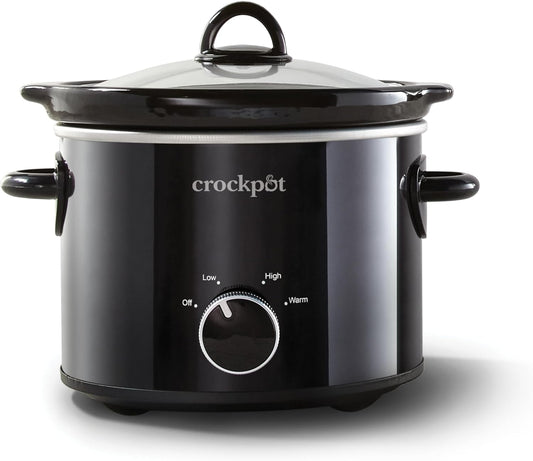 Crock-Pot 2 Quart Mini Slow Cooker – Classic Compact Cooker (S2BQU)